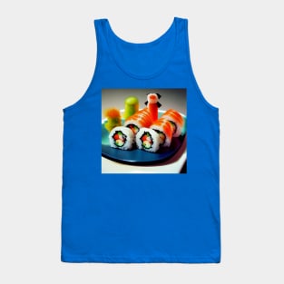 Kawaii Anime Sushi Tank Top